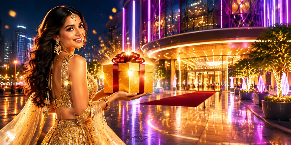 Exciting Casino bonus promotion event in Delhi with traditional attire