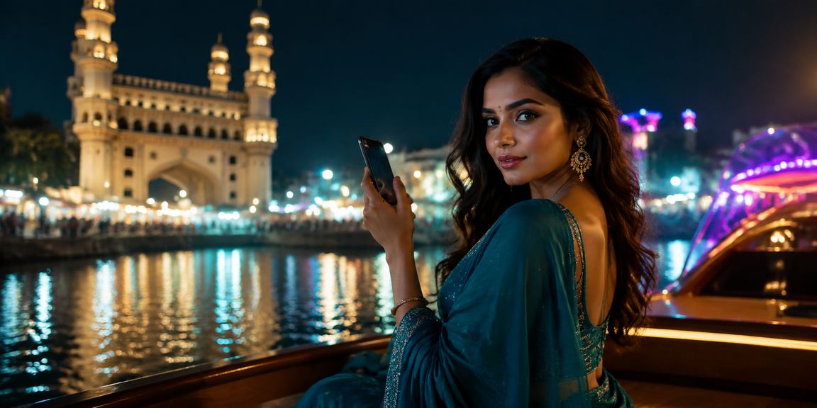 Players enjoying Andar Bahar game on mobile in Hyderabad